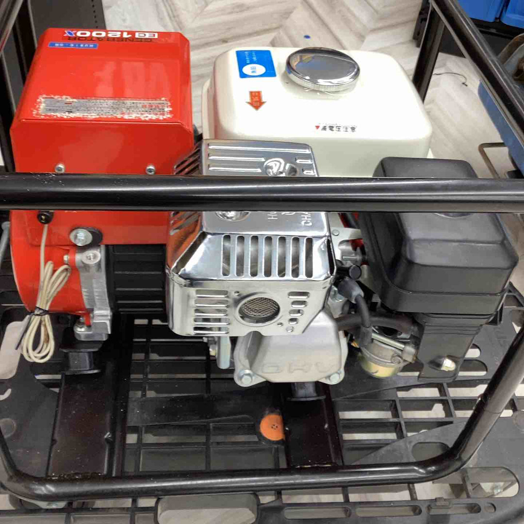 【店頭受取り限定】ホンダ ガソリン発電機 EC1200X 災害時 工事現場 キャンプ 祭り イベント会場 電力 電源確保 【越谷店】