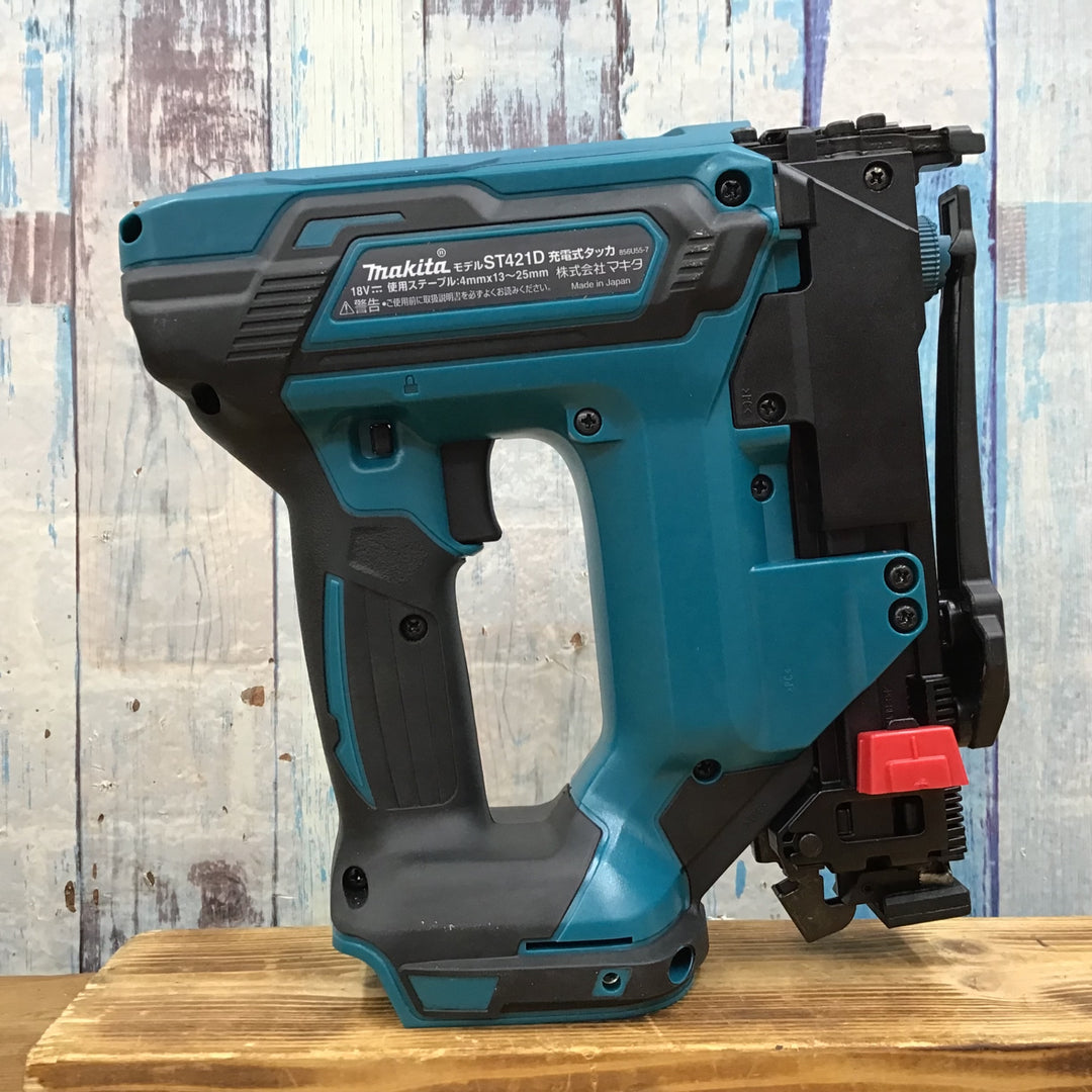 ★マキタ(makita) コードレスタッカー ST421DZK 本体のみ【柏店】