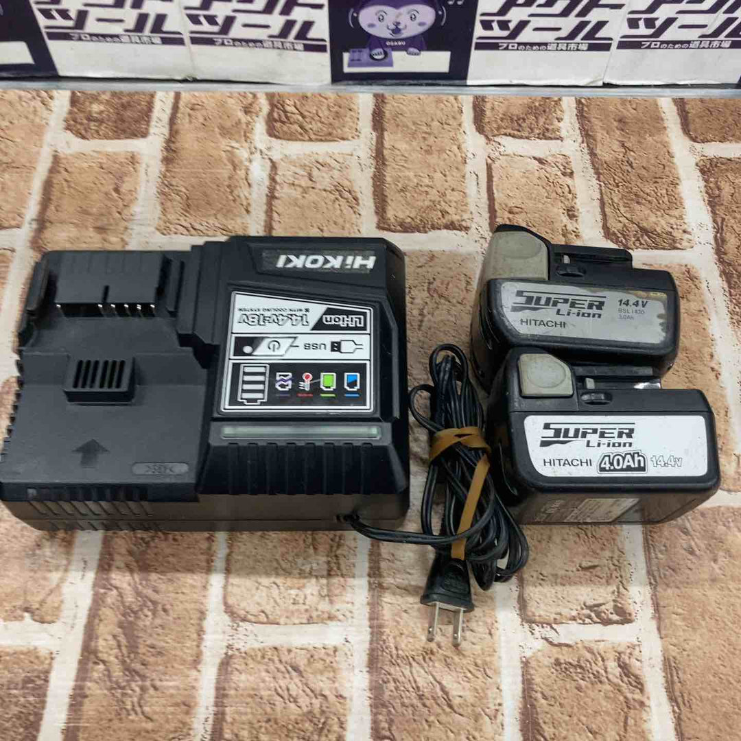【中古品】ハイコーキ(HIKOKI ※旧:日立工機) コードレスインパクトドライバー WH14DBAL2(2LSCK)(B)【所沢店】
