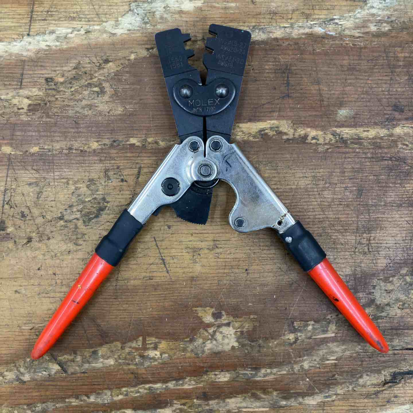 MOLEX JHTR1719C 中古 JHTR1719C,手動圧着工具,(1560⁄1561)モレックス(MOLEX)1個 - 8713