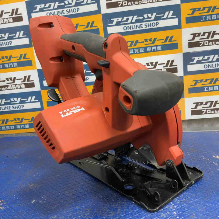◇ヒルティ(HILTI) コードレスチップソーカッター SCM22-A サーキュラーソー【草加店】