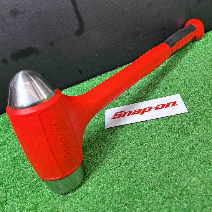 スナップオン(Snap-on) デッドブロー ボールピーン ハンマー 全長約45cm 56oz(1550g) 赤【岩槻店】