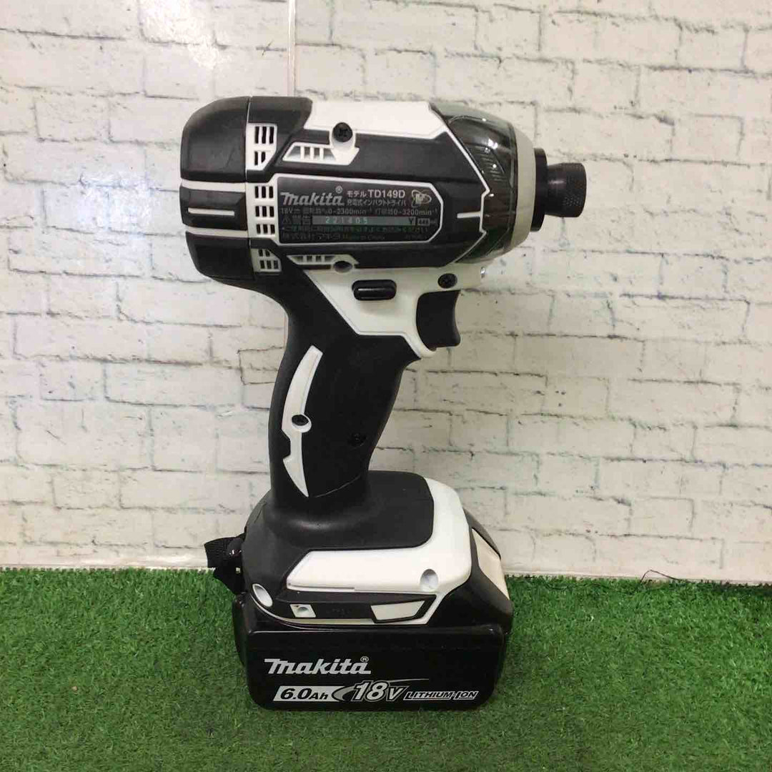 ★マキタ(makita) コードレスインパクトドライバー TD149DRFXW【町田店】