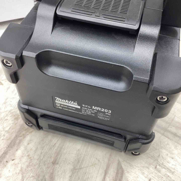 ◇マキタ(makita) コードレススピーカー(黒) MR203B【越谷店】