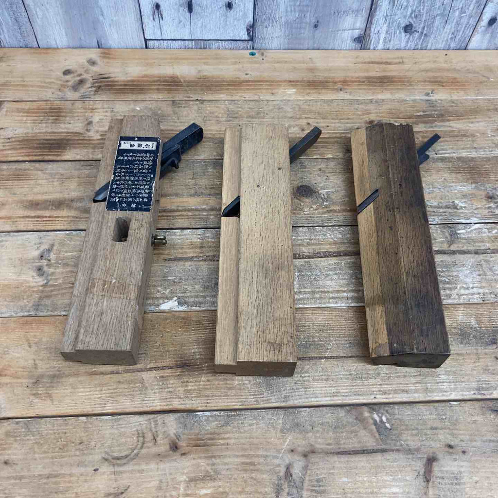 中古品】 安兵衛・小鍛冶・万七 鉋3点セット 鉋 かんな カンナ 和工具