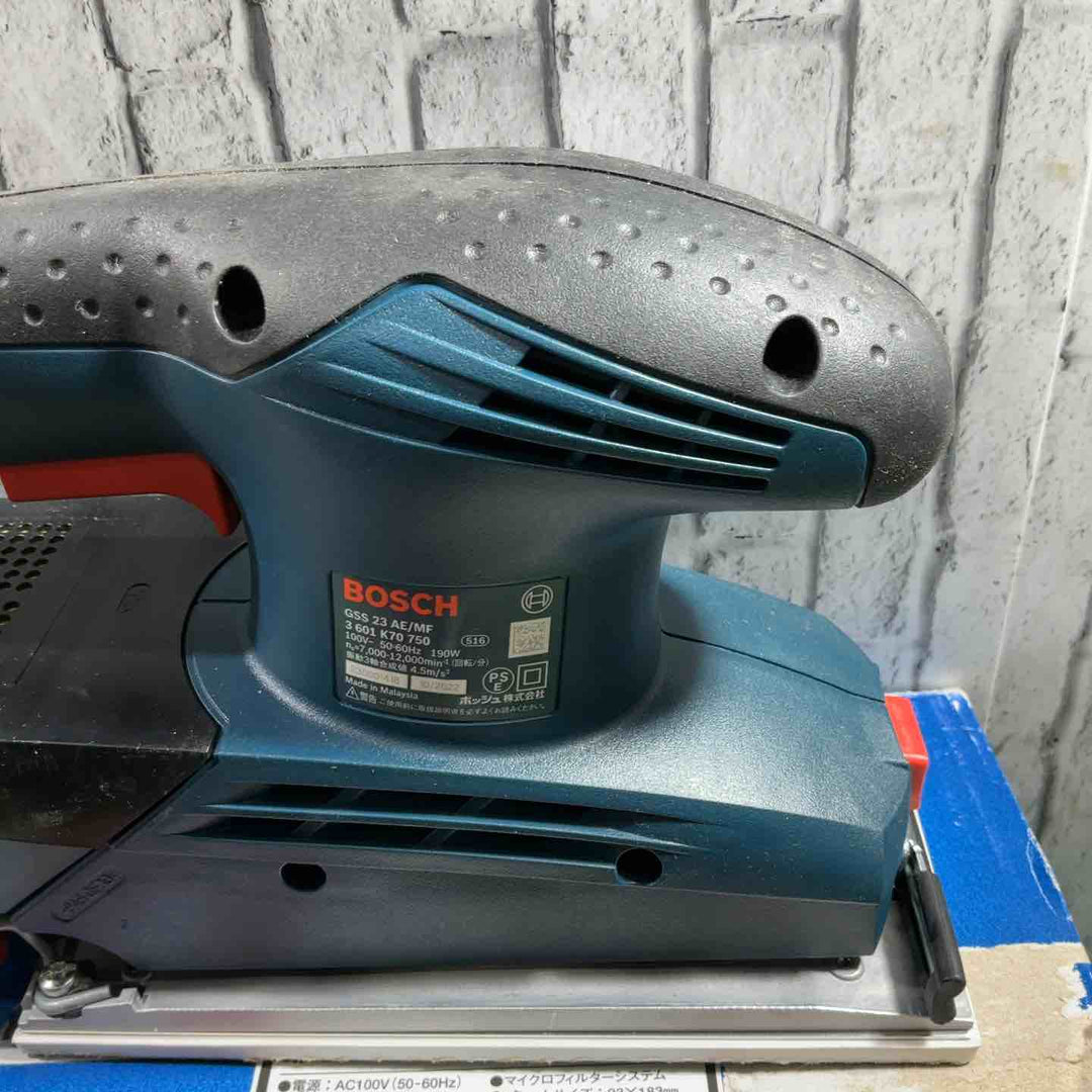 ◇ボッシュ(BOSCH) 吸じんオービタルサンダーPRO GSS23AE/MF【川口店】