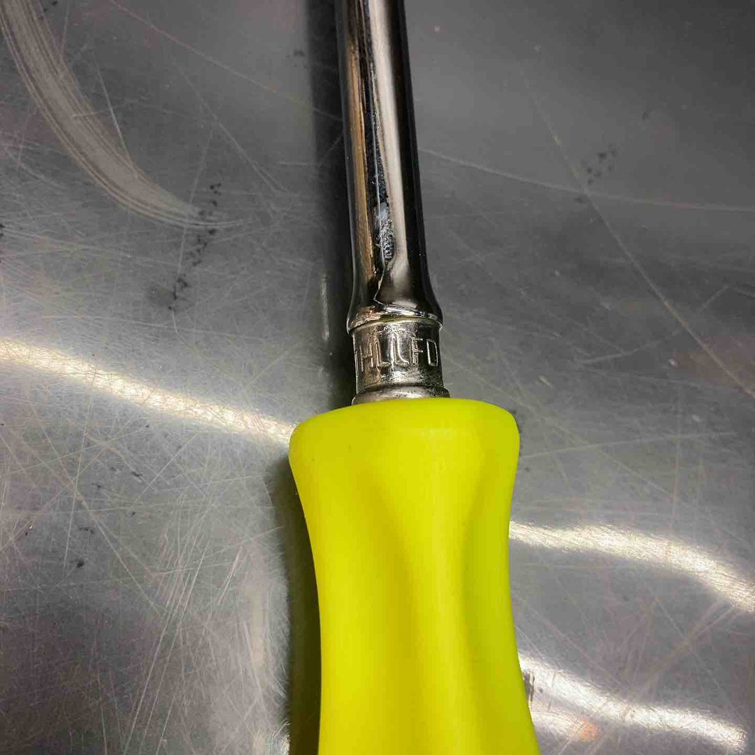 スナップオン(Snap-on) 1/4"エクストラロング フレキシブルラチェットハンドル THLLFD72 イエロー【川越店】