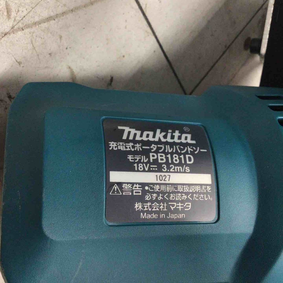 【中古品】 マキタ/makita コードレスバンドソー PB181DZ 【鴻巣店】