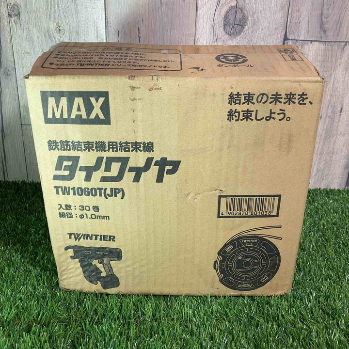 ◇マックス(MAX) タイワイヤ 鉄筋結束機用結束線 TW1060T(JP) 30巻 ツインタイア 保管品【戸田店】