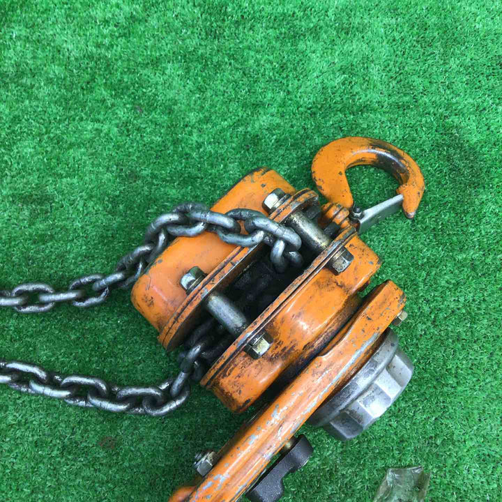 【現状品】 バイタル工業 1ton レバーチェーンブロック NR2-10 【鴻巣店】