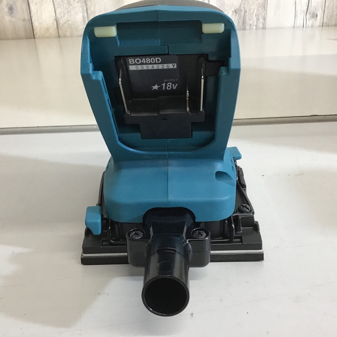 【未使用品】★マキタ makita 18V コードレス防じんミニサンダ BO480DZ 本体のみ【戸田店】