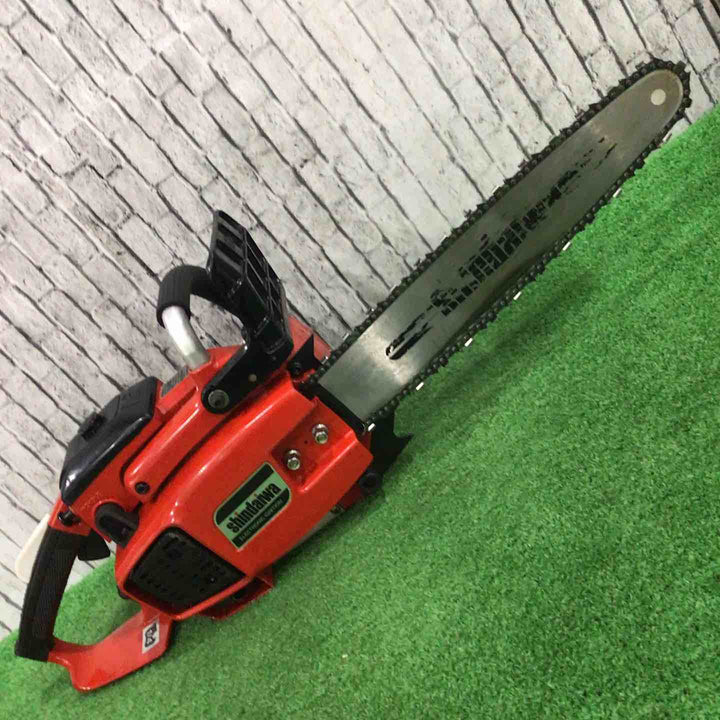 やまびこ産業機械 新ダイワ E350AV-350 エンジンチェンソー(350mm/25AP-76E) 動作確認済【川口店】