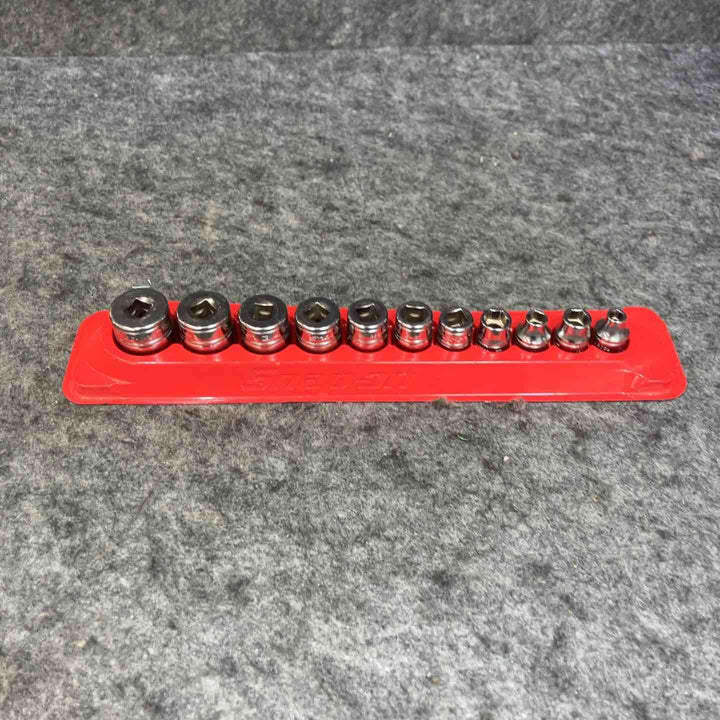Snap-on(スナップオン) 3/8sq インチ ソケットセット11点 211FSY ※上フタなし 【桶川店】