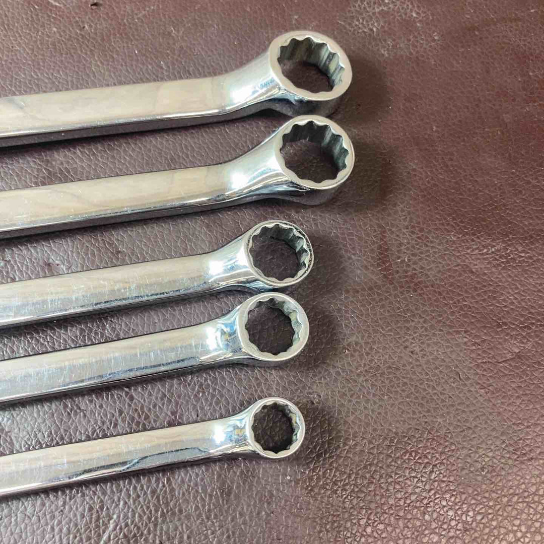 【中古品】スナップオン(Snap-on) メガネレンチ 旧ロゴ 計5本セット XBM1011～XBM1719 【東大和店】