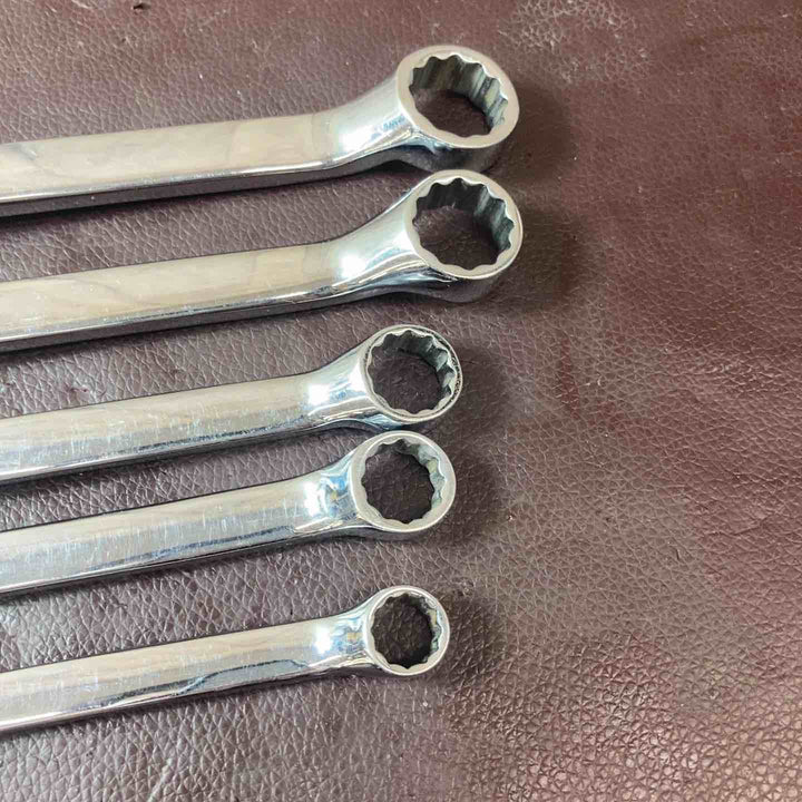 【中古品】スナップオン(Snap-on) メガネレンチ 旧ロゴ 計5本セット XBM1011～XBM1719 【東大和店】
