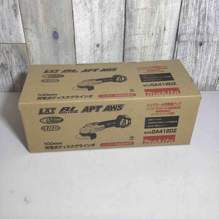 ★マキタ(makita) 100mmコードレスディスクグラインダ GA412DZ【戸田店】