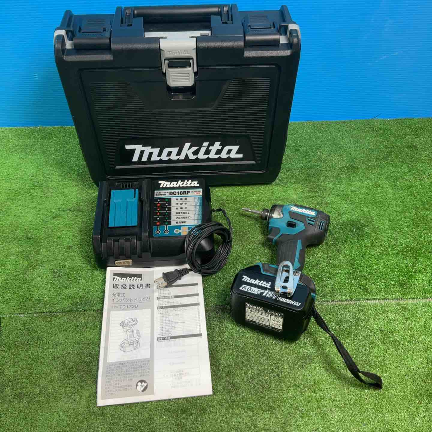 ★マキタ(makita) コードレスインパクトドライバー TD173DRGX 18V6.0Ahバッテリー1個付き！【岩槻店】 ☆マキタ(makita) コードレスインパクトドライバー TD173DRGX 18V6.0Ah
