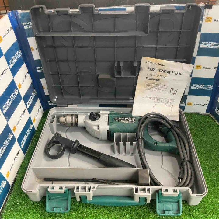 ◇ハイコーキ(HIKOKI ※旧:日立工機) 二段変速ドリル D13VJ【草加店】