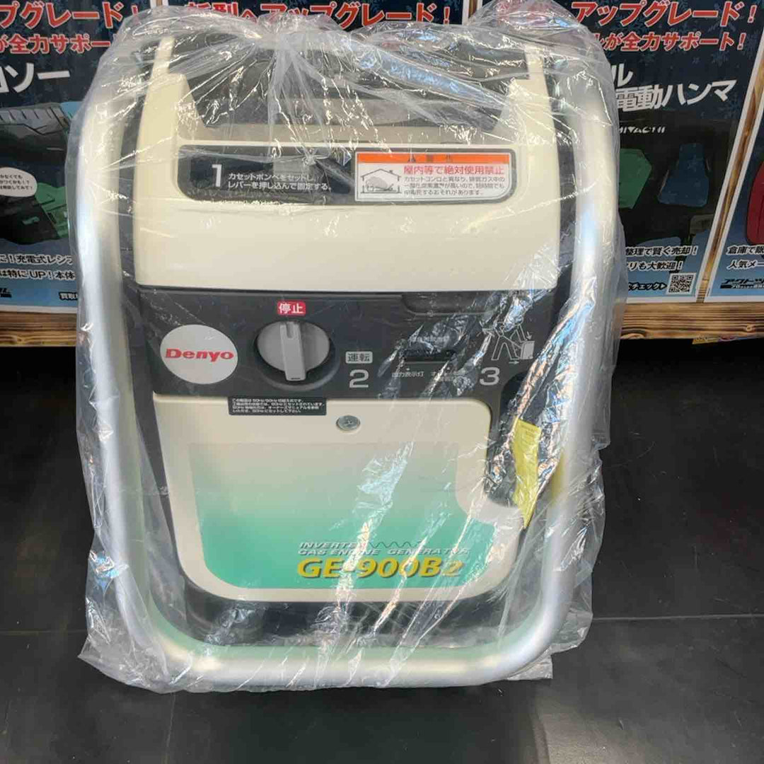 デンヨー エンジン発電機 ポータブルガスエンジン GE-900B2【藤沢店】