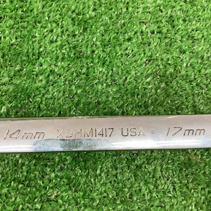 【中古品】 スナップオン/Snap-on メガネレンチ 15°オフセット 14mm・17mm XDHM1417 【鴻巣店】
