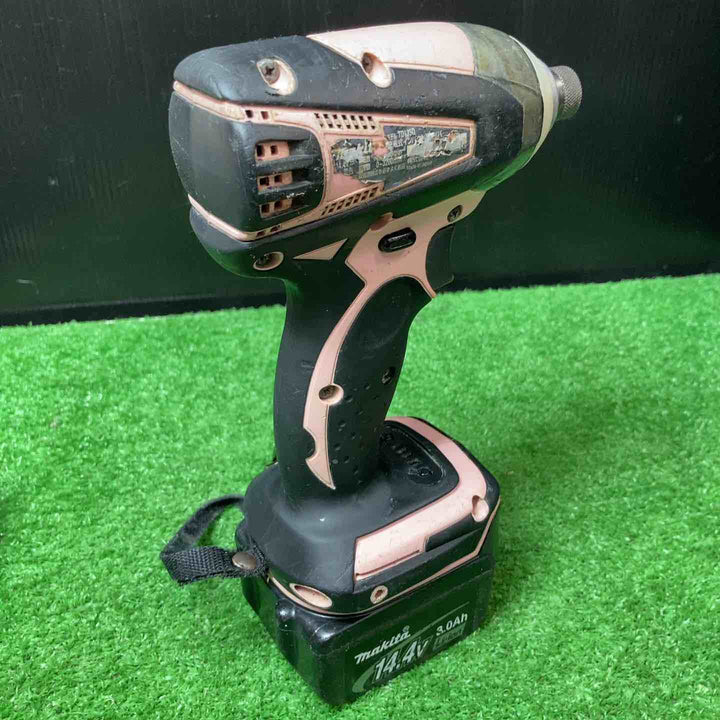 ★マキタ(makita) コードレスインパクトドライバー TD133DRFXP ※スイッチプレート欠品【岩槻店】