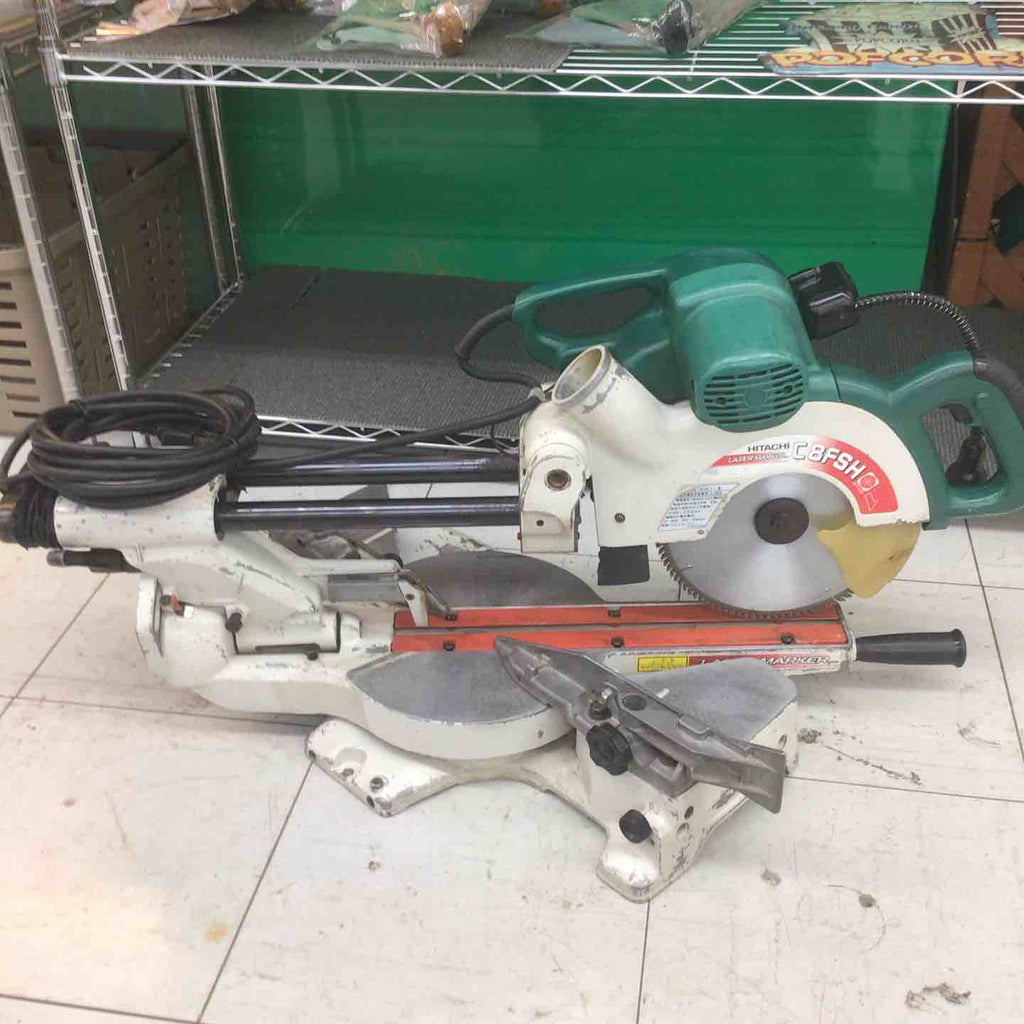 【中古】ハイコーキ HiKOKI 日立工機 C8FSH 216mm卓上スライド丸のこ【ハンズクラフト佐賀】 YwbfIWQOk1jiBPki8YD0Ae5atwoWJa
