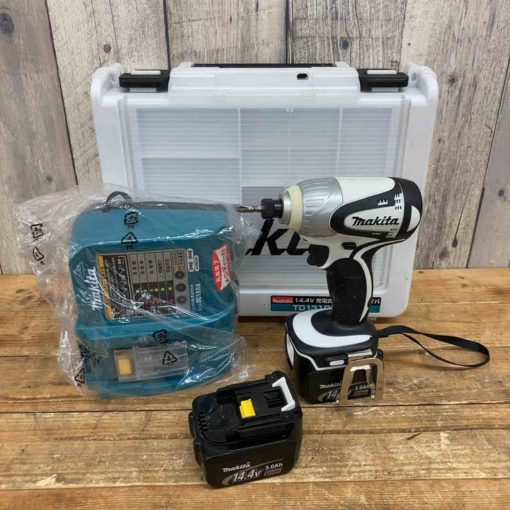 【中古美品】 マキタ(makita) コードレスインパクトドライバー TD131DRFXW 14.4V フルセット品 【東大和店】