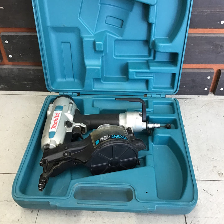 【現状品】 マキタ/makita 50mm 常圧エア釘打 AN504A 【鴻巣店】