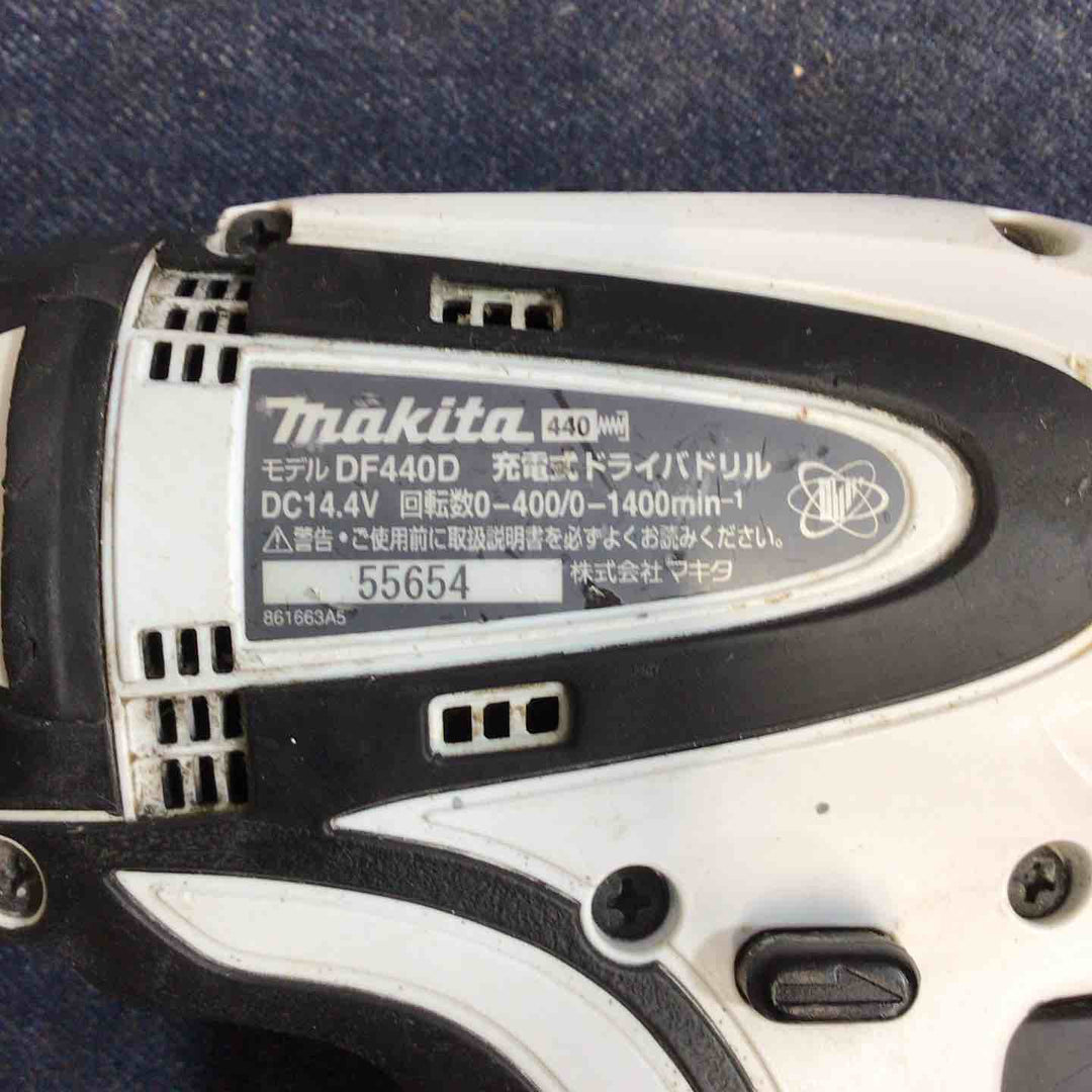 ☆マキタ(makita) コードレスドリルドライバー DF440DZW【八潮店】