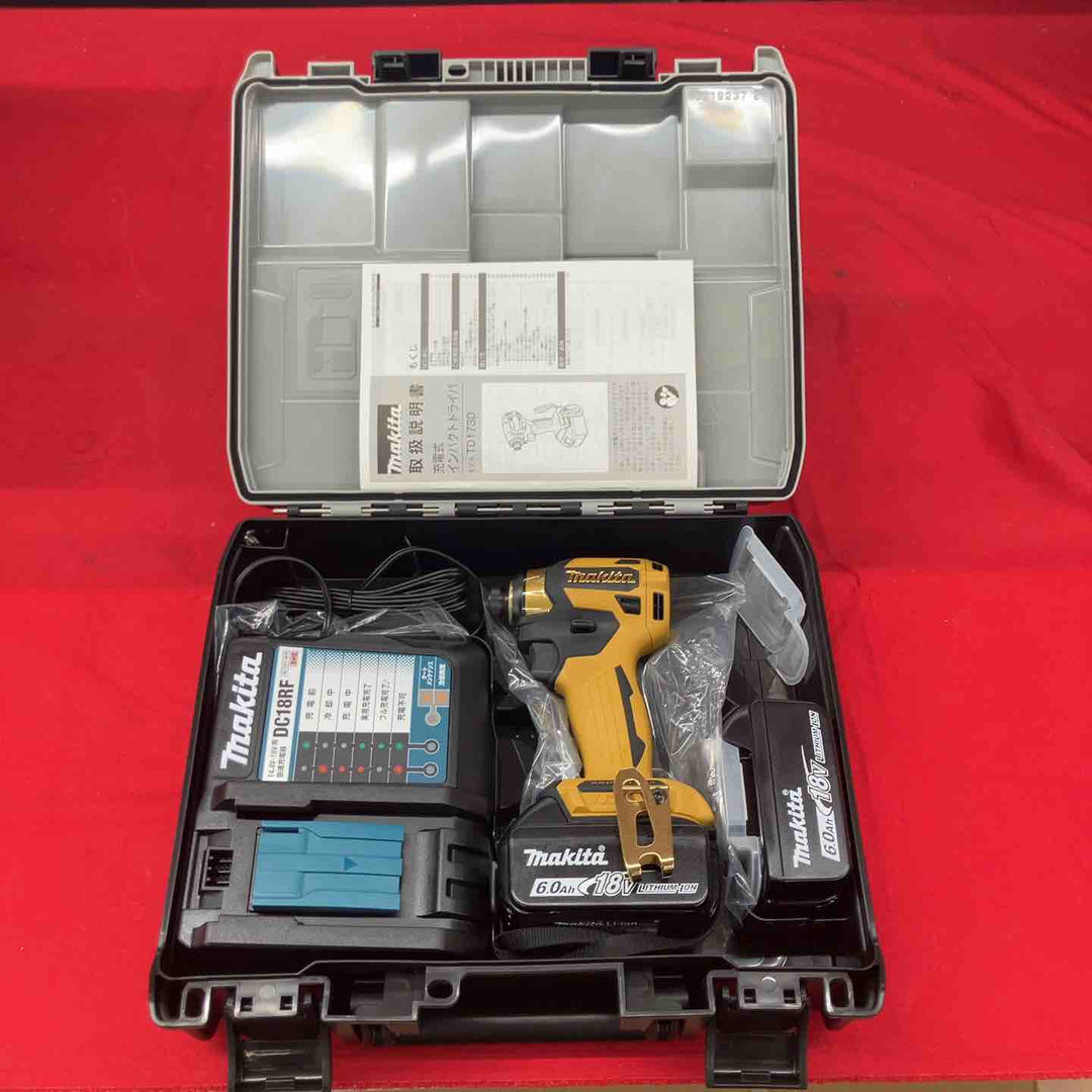 【未使用(店頭展示品)】☆マキタ(makita) インパクトドライバー TD173DGXPY LTX20周年 プレミアムイエロー【東大和店】