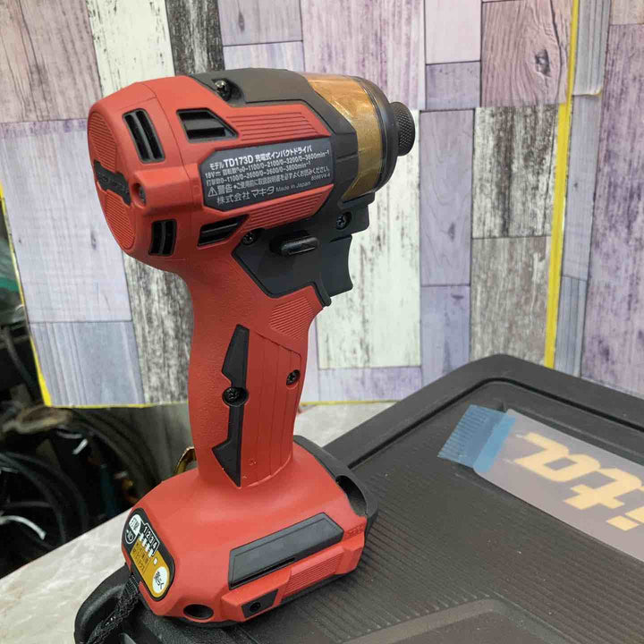 ★マキタ(makita) コードレスインパクトドライバー TD173DGXPR LXT20周年記念限定カラー プレミアムレッド【八潮店】