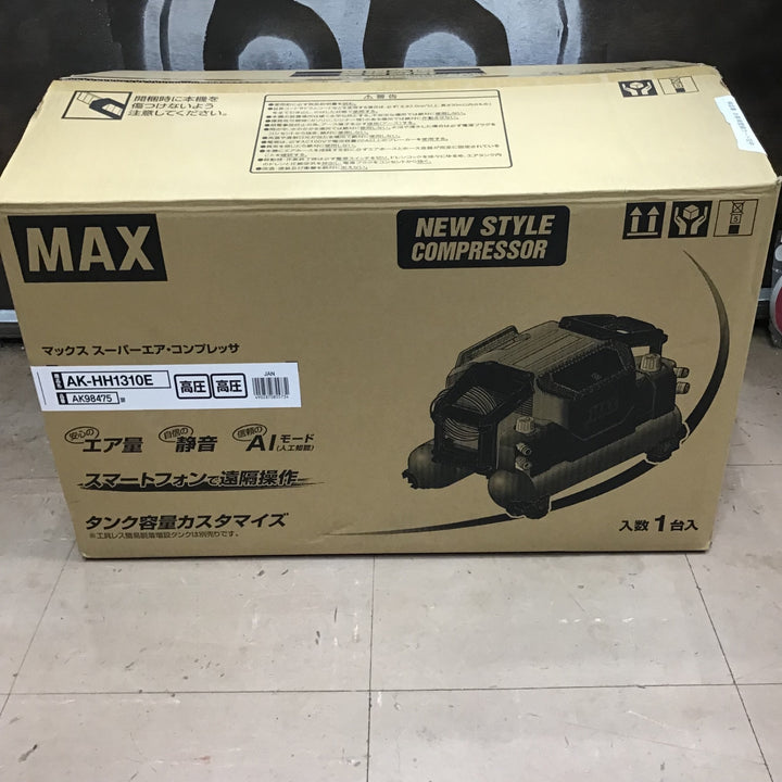 ★マックス(MAX) エアコンプレッサー AK-HH1310E_レッド【草加店】