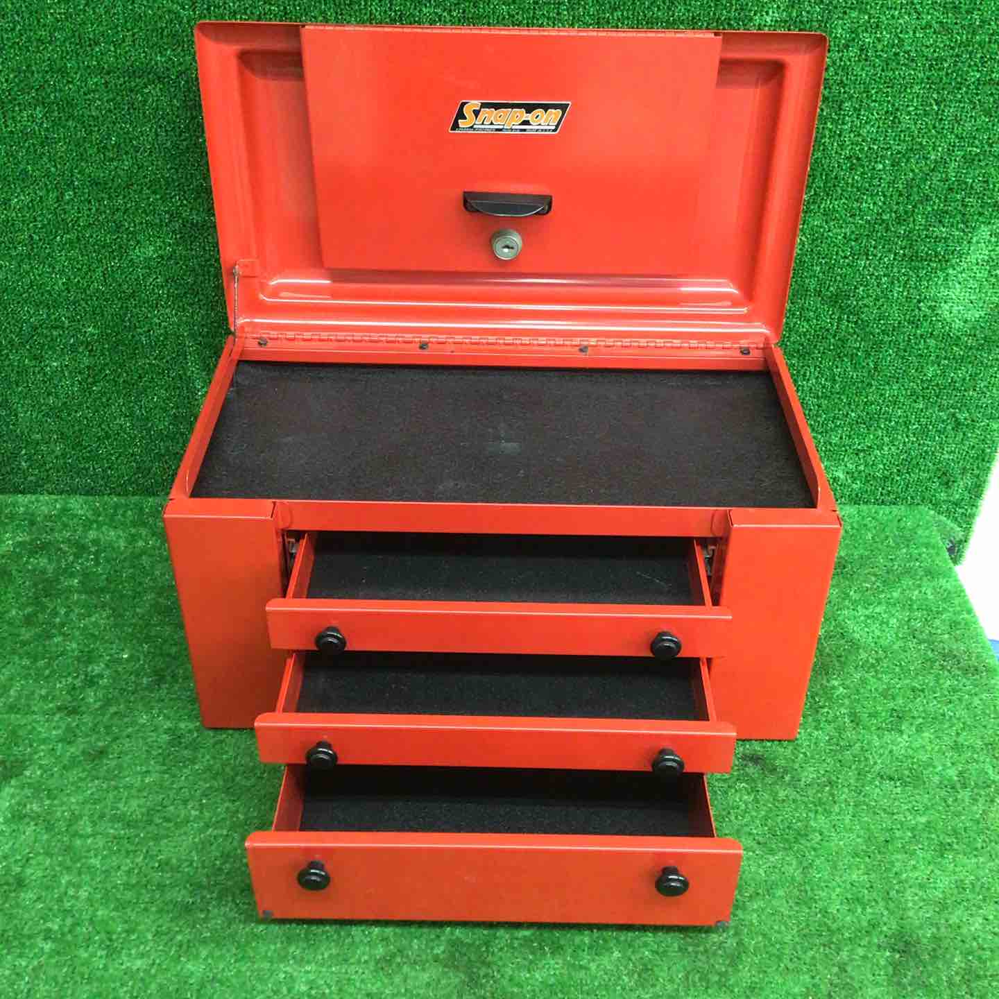 中古品】 スナップオン/snap-on 3段ドロワ トップチェスト K60ANV 工具