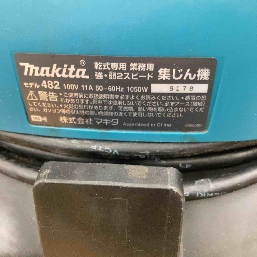◇マキタ(makita) 乾式 集じん機 482(P)【柏店】