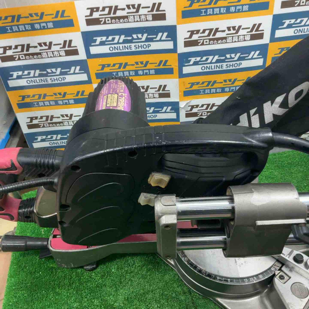 ★ハイコーキ(HIKOKI ※旧:日立工機) 卓上スライド丸のこ C7RSHC【草加店】