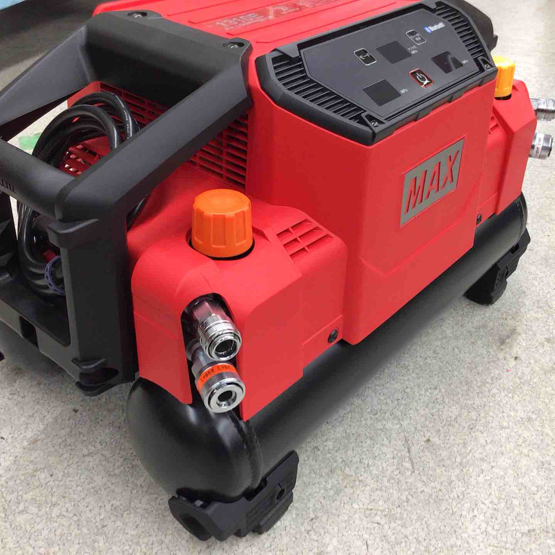 【未使用品】★マックス MAX エアコンプレッサー AK-HL1310E_レッド 外箱無し【八潮店】