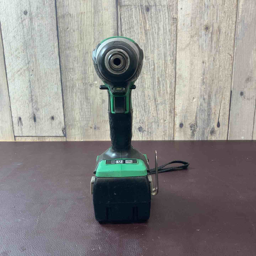 【中古品】ハイコーキ(HIKOKI ※旧:日立工機) コードレスインパクトドライバー WH14DKL(NN)(L) バッテリー1個付属【東大和店】