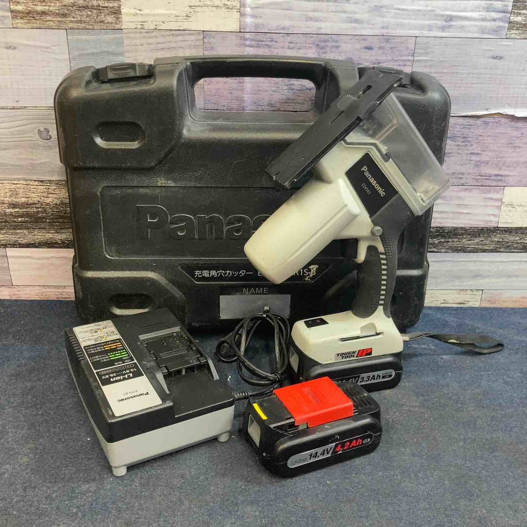 【中古品】◇パナソニック Panasonic コードレス角穴カッター EZ4543LR1S-B【八潮店】
