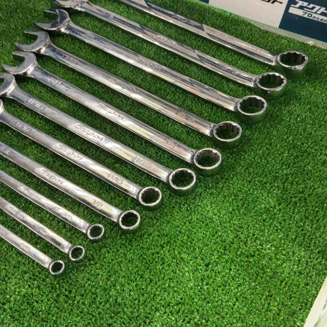 スナップオン Snap-on コンビネーションレンチ インチ 11本セット OEX10B/11B/12B/16B/18B/22B/24B/26B/28B/30B/32B【草加店】