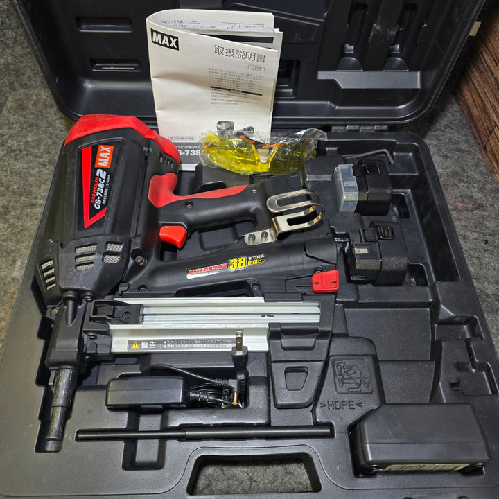 【美品・中古品 CP-719V6-G2(A)1箱付属！】マックス(MAX) ガスネイラ GS-738C2【桶川店】