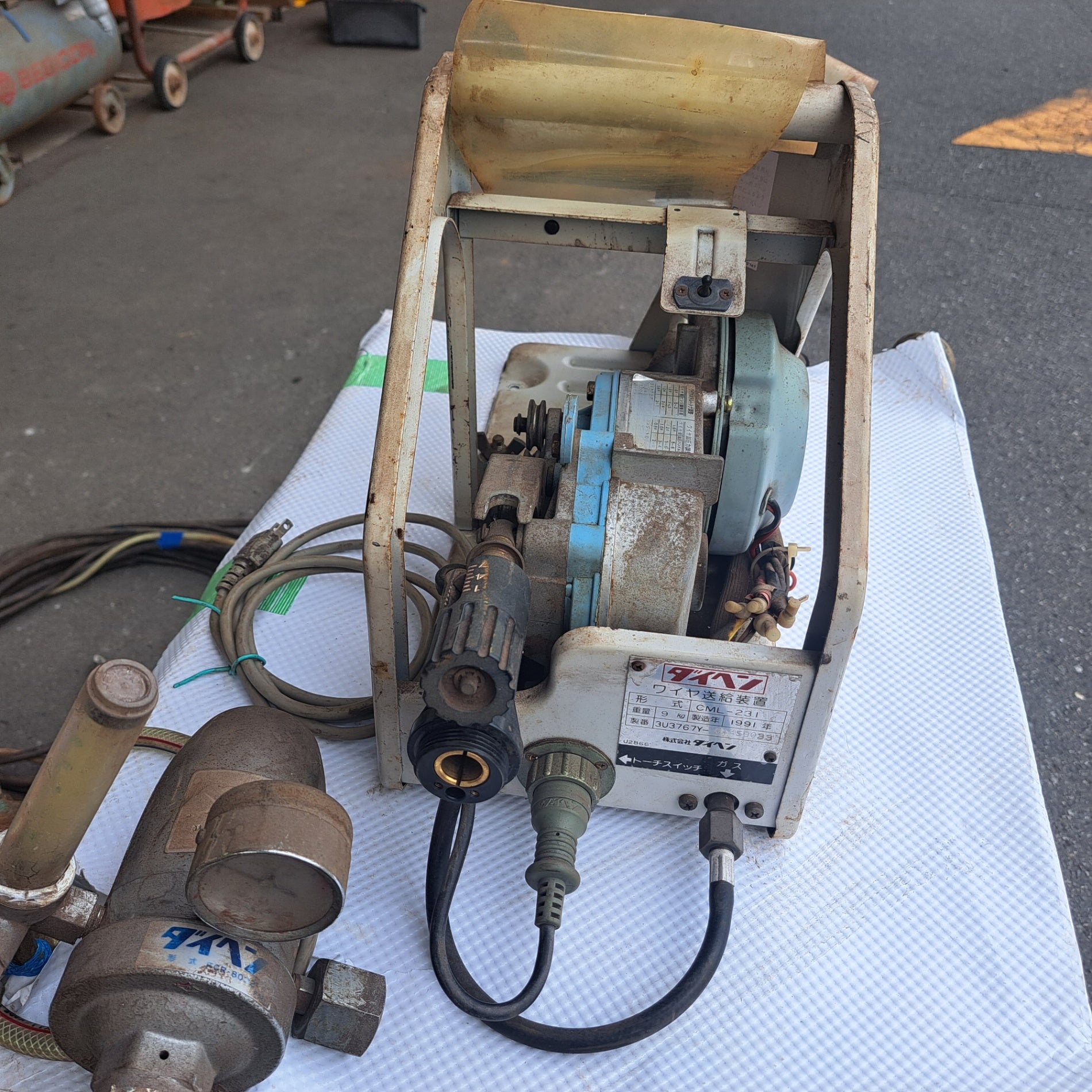 ダイヘン半自動熔接機 C141401 半自動溶接機 ダイヘン DM-500 | 株式会社 小林機械