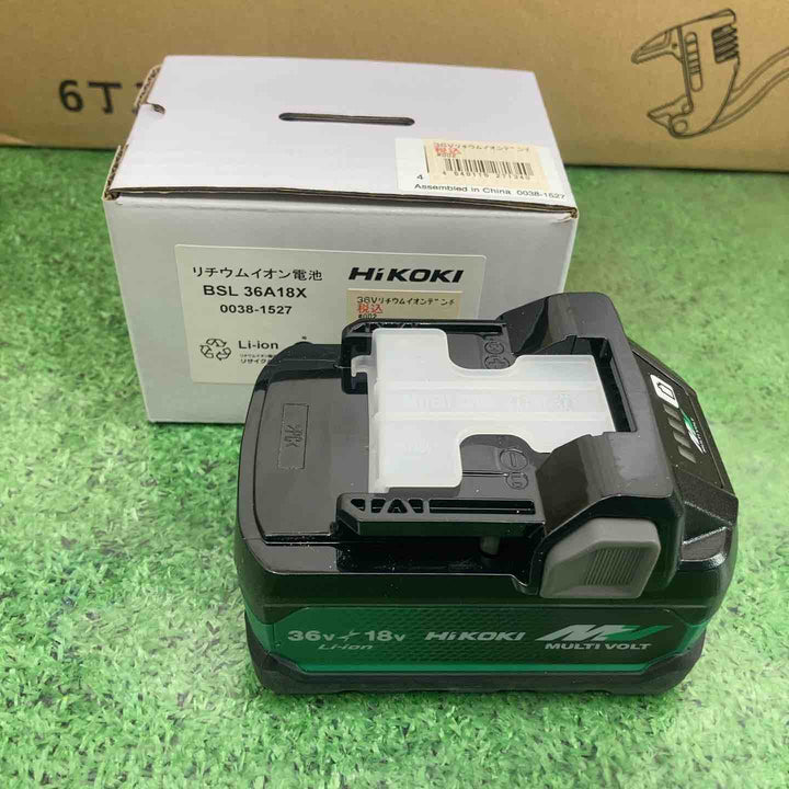 お得なセット品♪ハイコーキ(HIKOKI ※旧:日立工機) リチウムイオンバッテリー 36V/2.5Ah BSL36A18X×10点セット！【町田店】