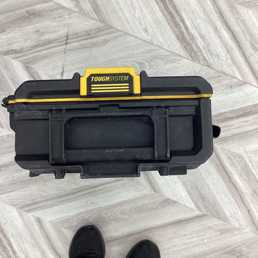 デウォルト(DEWALT) タフシステム2.0 システム収納BOX Sサイズ 工具箱 収納ケース ツールボックス DS165 積み重ね収納 DWST83293-1【越谷店】