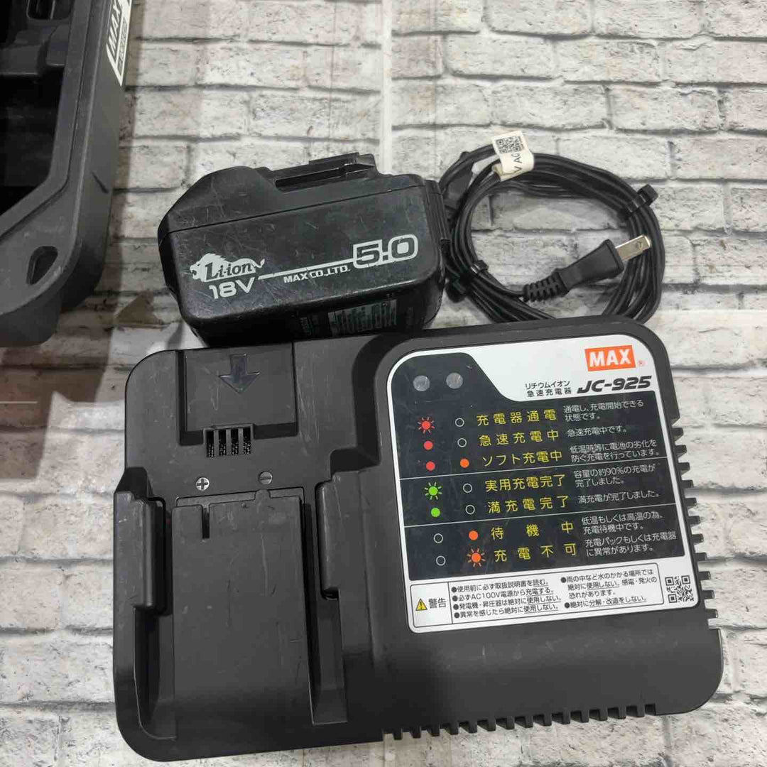 ★マックス(MAX)  コードレスフィニッシュネイラ TJ-35FN1-BC/50A【川口店】
