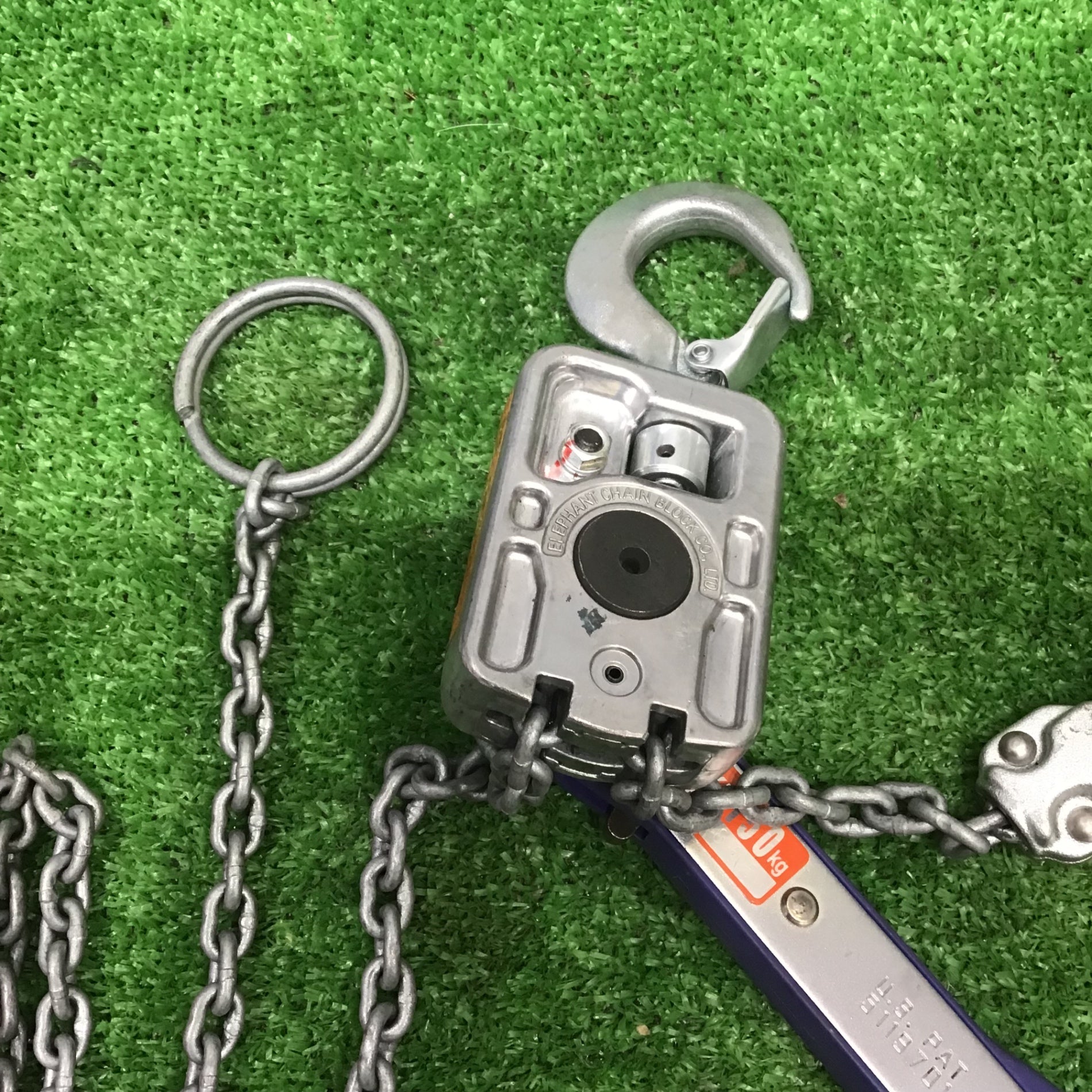 中古】ELEPHANT(エレファント) 小型レバーホイスト S.W.L YⅡ-15 150kg