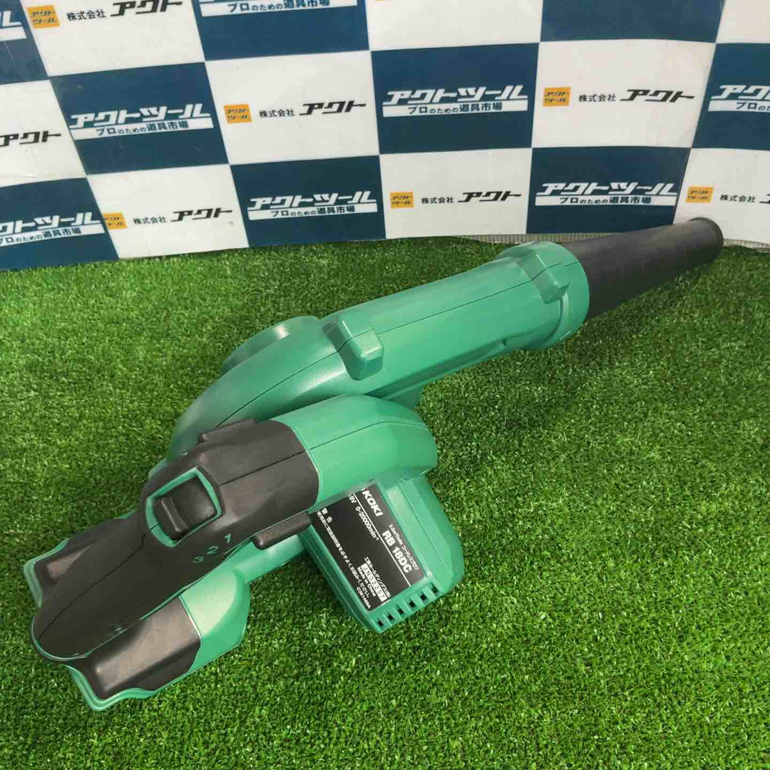 ★ハイコーキ(HIKOKI ※旧:日立工機) コードレスブロア RB18DC(NN)【草加店】