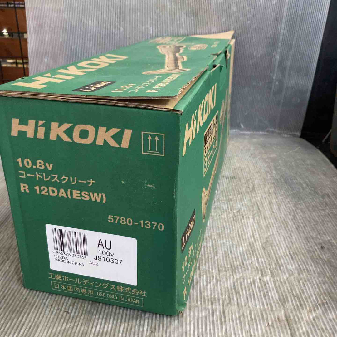 【中古美品】ハイコーキ(HIKOKI ※旧:日立工機)  コードレスクリーナー R12DA (ESW)【草加店】