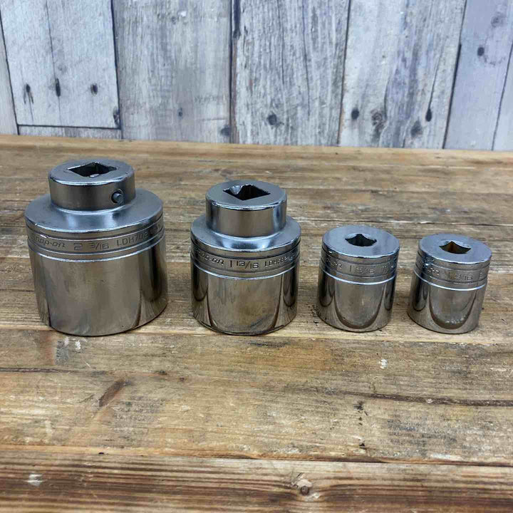 【中古品】 スナップオン(Snap-on) インチ ソケットまとめ LDH702、582、TW421、SW381 4個セット 1/2  【東大和店】