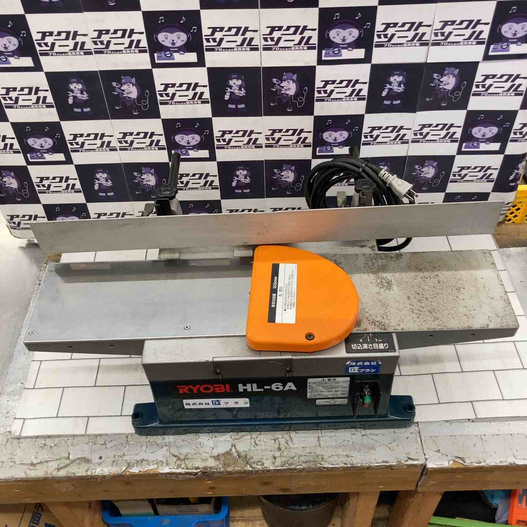 ◇リョービ(RYOBI) 小型手押カンナ HL-6A【所沢店】