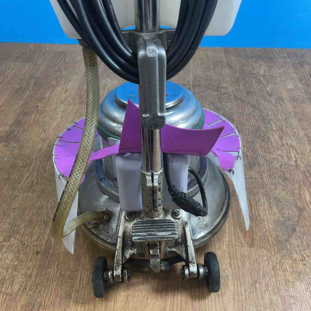【店頭受取り限定】◇武蔵電機(アマノ武蔵) 床ポリッシャ CCP-120H/高速型 ※水を出すレバーの戻りが悪い【岩槻店】